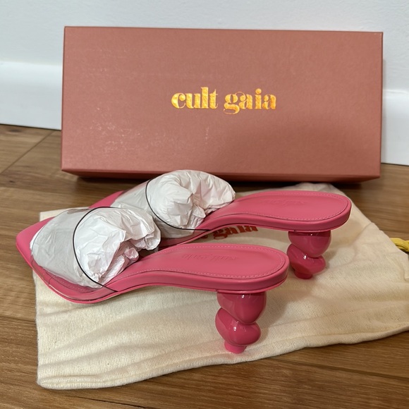 Cult Gaia Gigi sandal in pink-blossom - Picture 7 of 9
